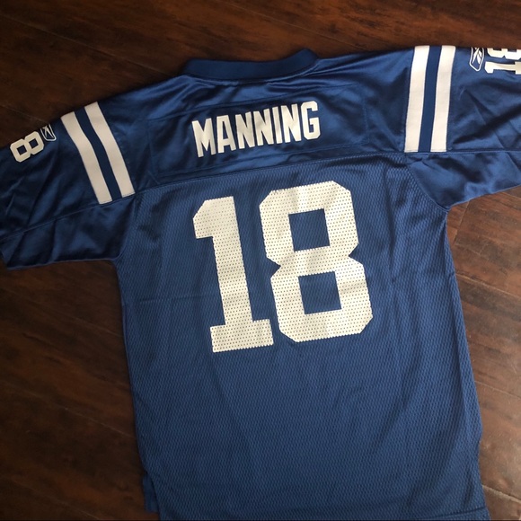 Peyton Manning Indianapolis Colts Football Jersey - Picture 5 of 8